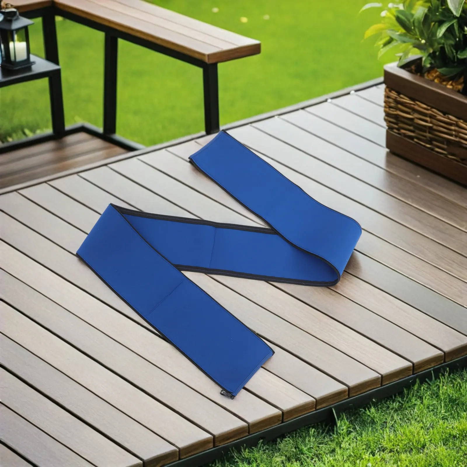 

2Pcs Pool Handrail Cover Slip-Resistant Safety Grip for 6Ft Ladder Railings Above Ground Inground Pool Handle Protector