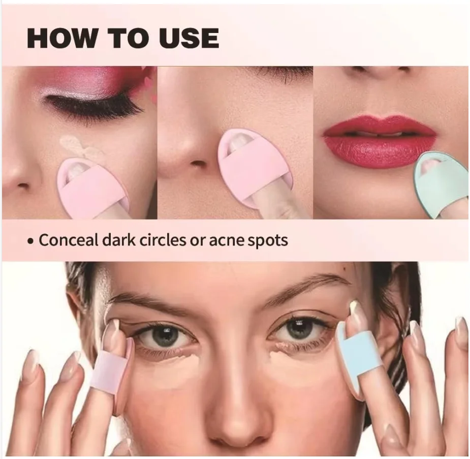 12pcs Professional Makeup Sponge & Powder Puffs pink Set,Cushion&Loose Powder Puffs,Blending&Mini Detail Sponges MultiUse