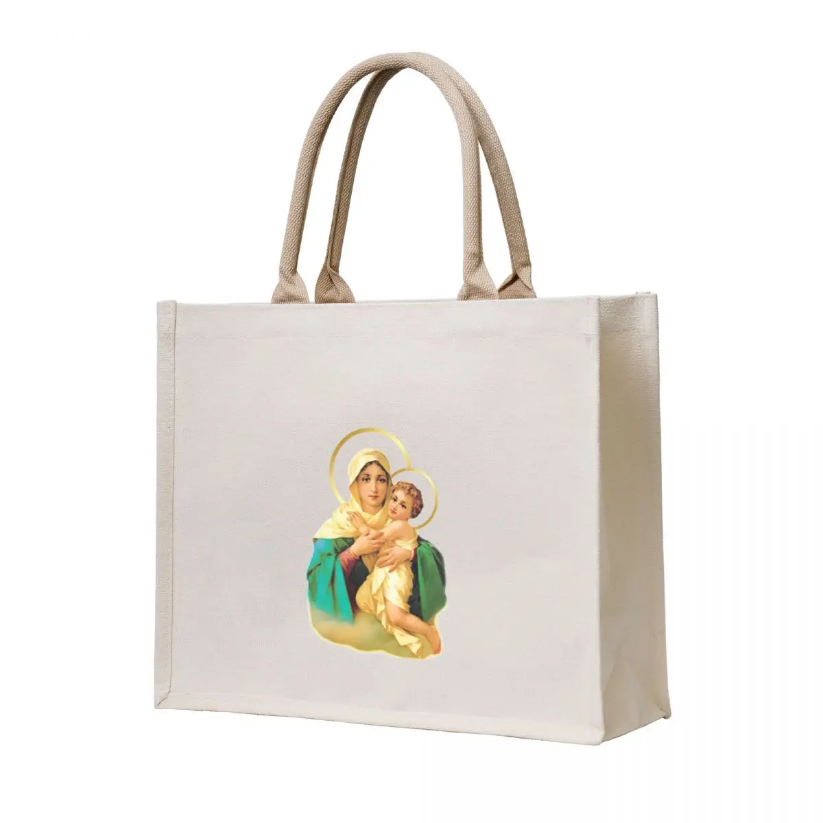 

Our Lady of Schoenstatt Virgin Mary Catholic Saint 2020-020 Tote Bag bags for women reusable grocery bags Gift bag