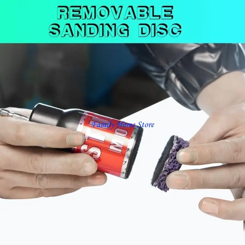 أداة إزالة الصدأ P0UF P0UF مع 2 أجهزة كمبيوتر تجريبية DISC1/2 "Quick Easy Strip & Clean