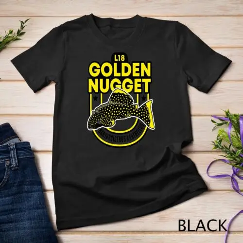 Aquarium Fish Golden Nugget L18 Pleco Suckermouth Nice Gift Unisex T-shirt