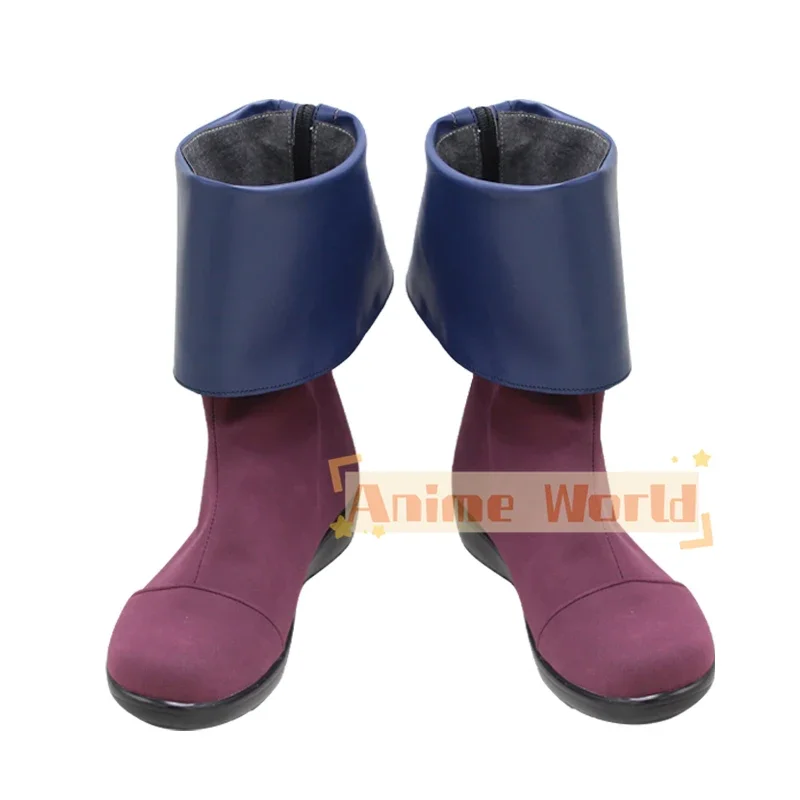 Game Arcane Kids Jinx Cosplay Schoenen PU Lederen Schoenen Halloween Carnaval Laarzen Cosplay Prop Custom Made