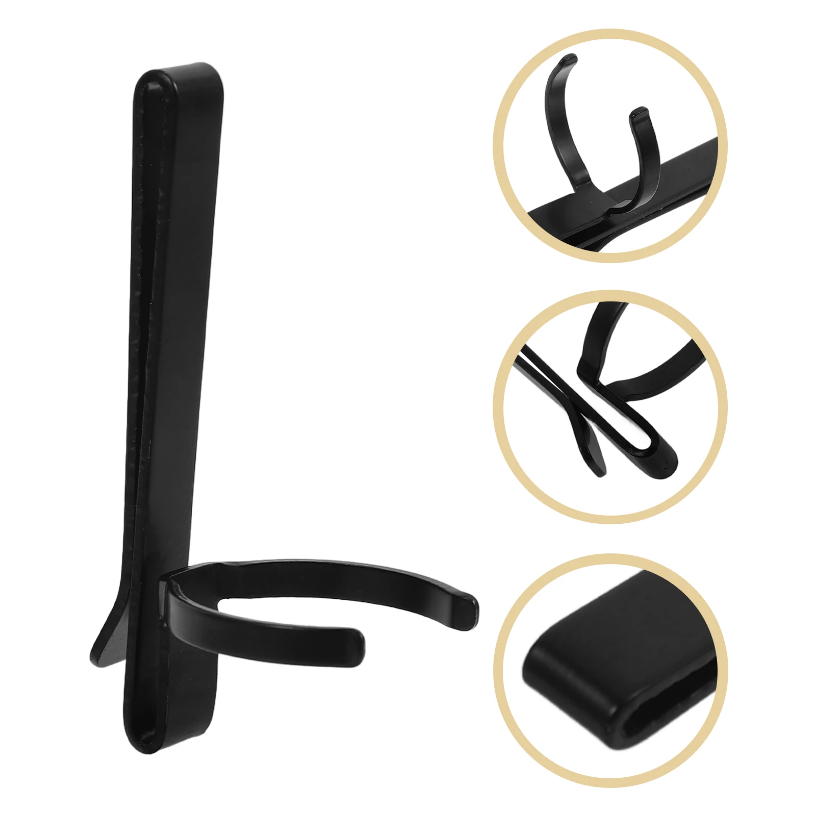 

Belt Flashlight Metal Waist Clip For Light Holder Durable Fixing Mount Pocket Clips Compatible With S21A Flashlight Waist