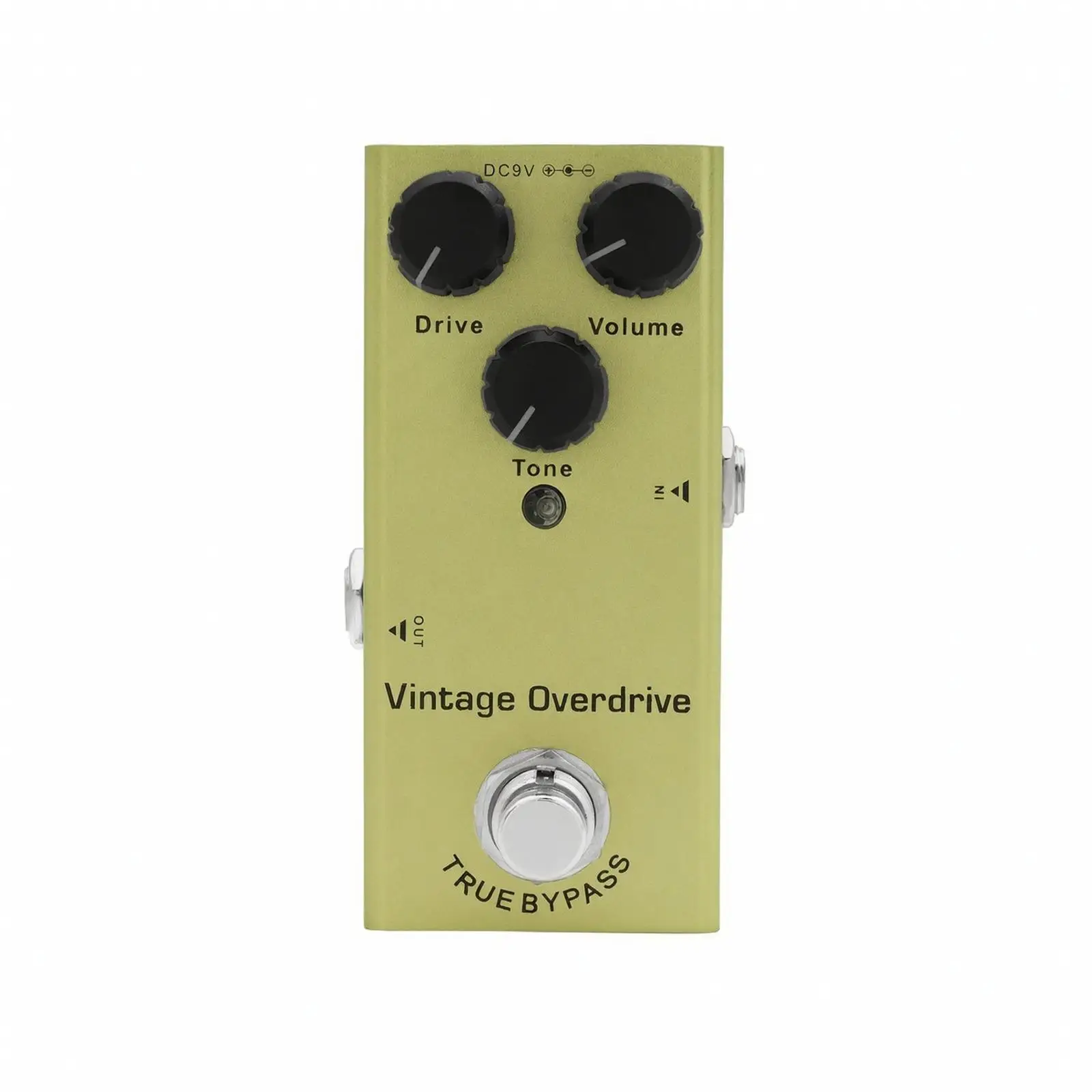 Aluminum Alloy Music Signal Processor Effects Pedal for Guitar with True Bypass Circuit and Compact Size for Stage Use