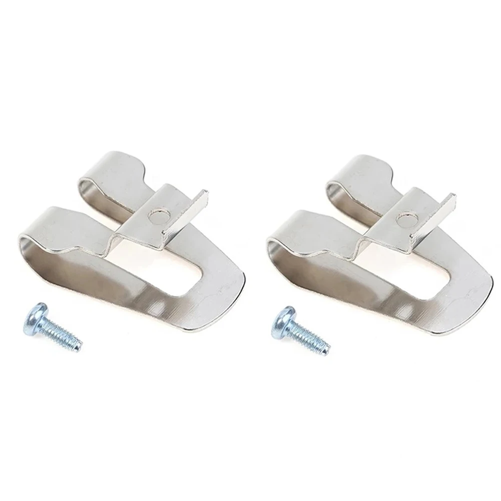 Parts Belt Clip Hook Stainless Steel Tool Waist Buckle Max Tools With 2 Pcs 2 X Screws 45*30mm Belt Clip Hooks