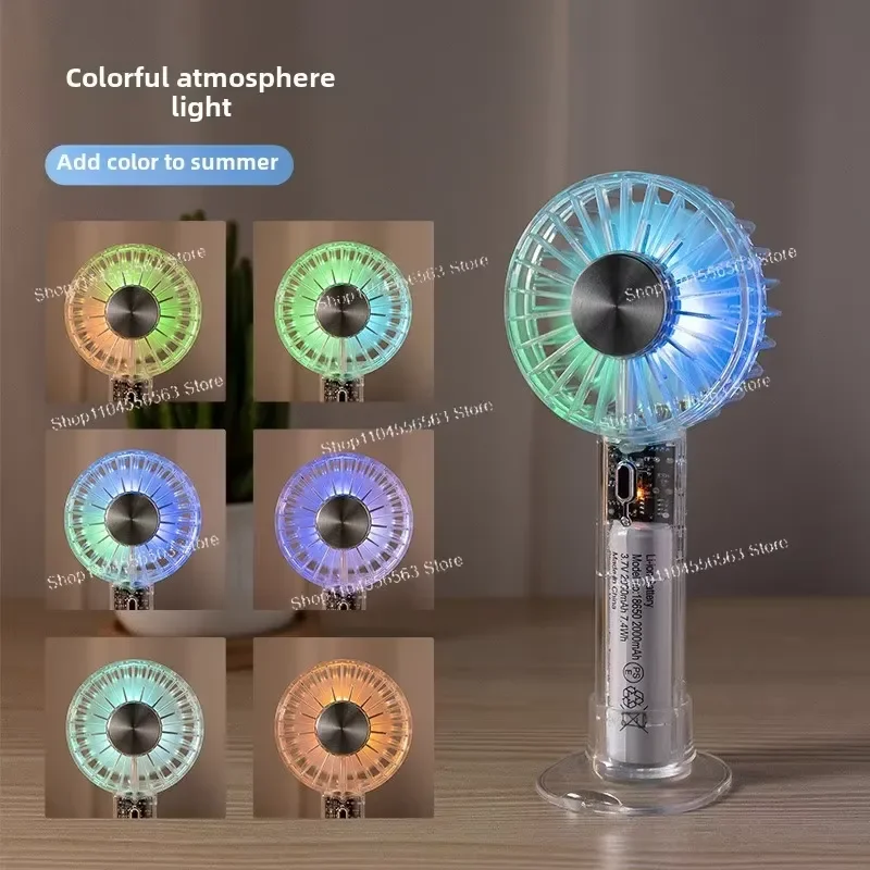 Handheld Small Fan USB Cooling Fan, Outdoor, Turbo High Speed Handheld Fan