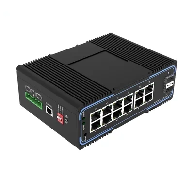 

NF6212GM-SFP Управляемый гигабитный оптоволоконный Ethernet-коммутатор 12 портов UTP на 1 порта SFP Промышленный теленетный коммутатор с креплением на DIN-рейку