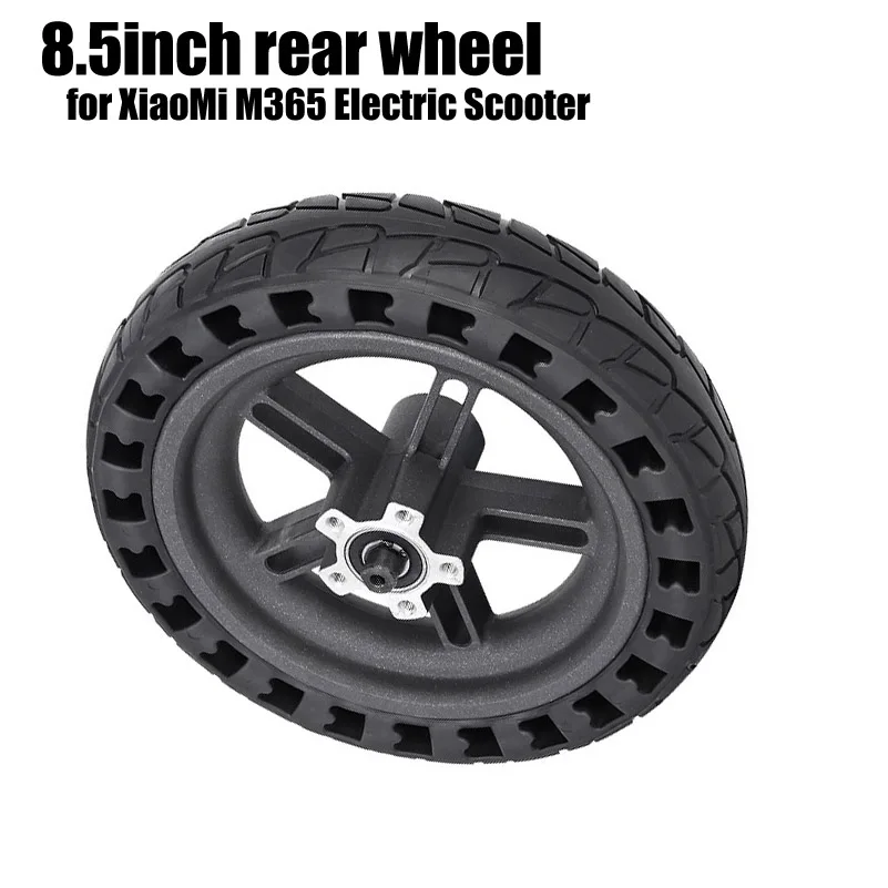 

8.5inch wheel for Xiaomi M365 solid shock absorption honeycomb rear wheel electric scooter tire hub