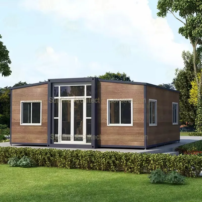 Factory Portable Prefabricated Tiny Home 2&3&4 Bedrooms and Living Room Prefab Expandable House Kits