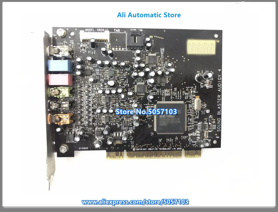 7.1 Sound SB0610 Innovative A4 Tested