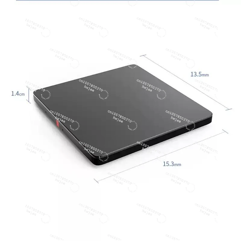 External mobile optical drive, DVD burner, USB disc, learning disc, playing type-C interface TX800