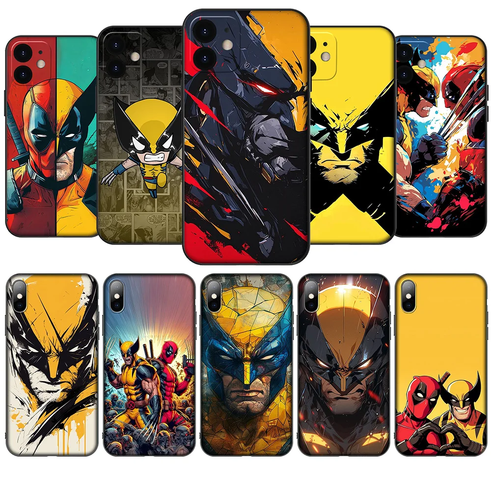 HA120 Marvel Wolverine Soft Case for Huawei Nova 5T 4E 3i 3 2 2i Y6 Y6P Y7 Y9 Honor 20 20s 9X 7C Prime Lite 2019