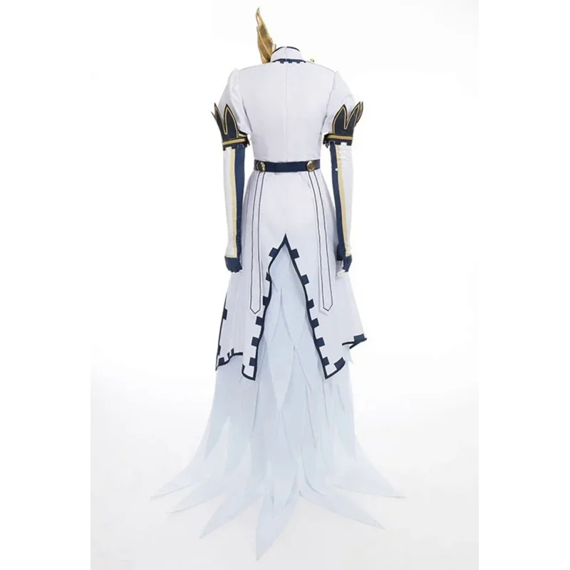 Costume de Cosplay Brunhild pour Femme, Robe, Jupe, Gants, Leggings, Accessoires, Halloween, Carnaval, Anime Record of Ragnarok Ⅱ