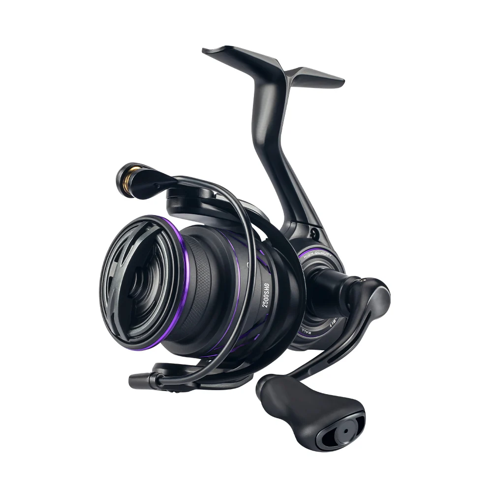

Kingdom High Quality Full Metal Spinning Fishing Reel 8+1 BB Long Casting Spinning Reel 6.2:1 9KG Force Break Spinning Reel