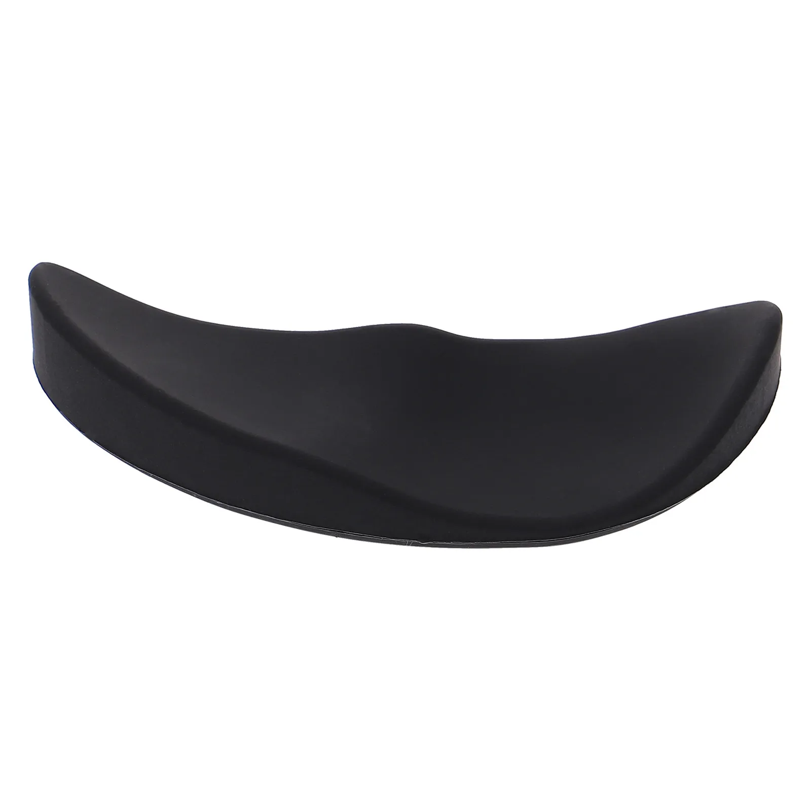 Mouse Wrist Pad Ergonomic Support Cushion for Neutral Wrist Position Pain Relief Comfortable Anti-Slip Surface Black