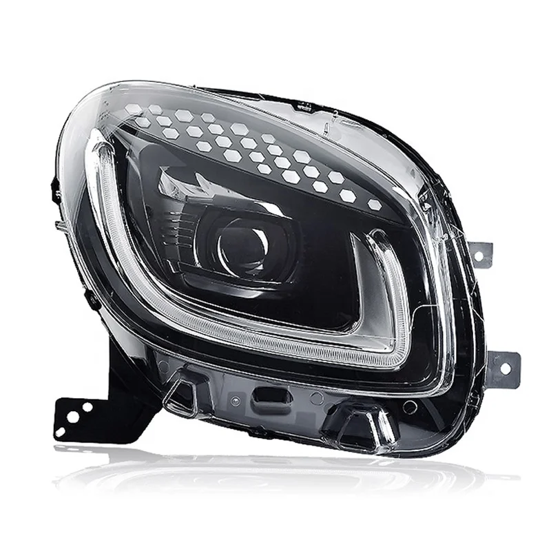 Suitable for Mercedes-Benz Smart 15-20 High Quality Headlight W451 W453 2014-2020 Headlight Light Emitting Diode Retrofit