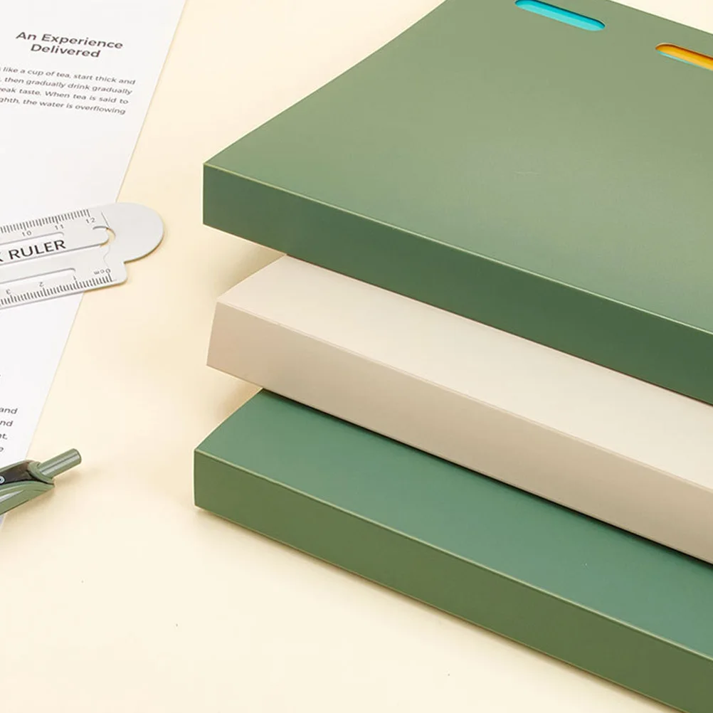 1 مجموعة 1 مجموعة A5 فضفاضة ورقة غطاء للكمبيوتر الدفتري انفصال الموثق مقاومة للاهتراء هارد شل واقية للطلاب اللوازم المكتبية #3