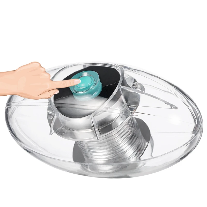 Solar Floating Pool Light, Lâmpada de piscina impermeável, LED Floating Garden Light, 1 pc