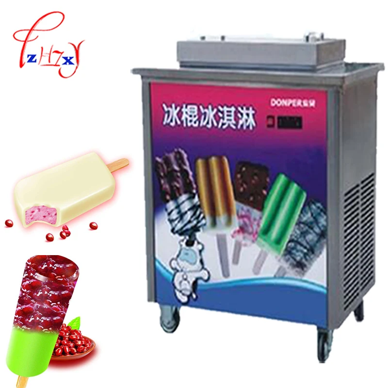 1PC ZX40A 100~120 pcs/h in commercial stainless steel machine popsicle ice cream lolly machine hard stick ice cream maker 220V