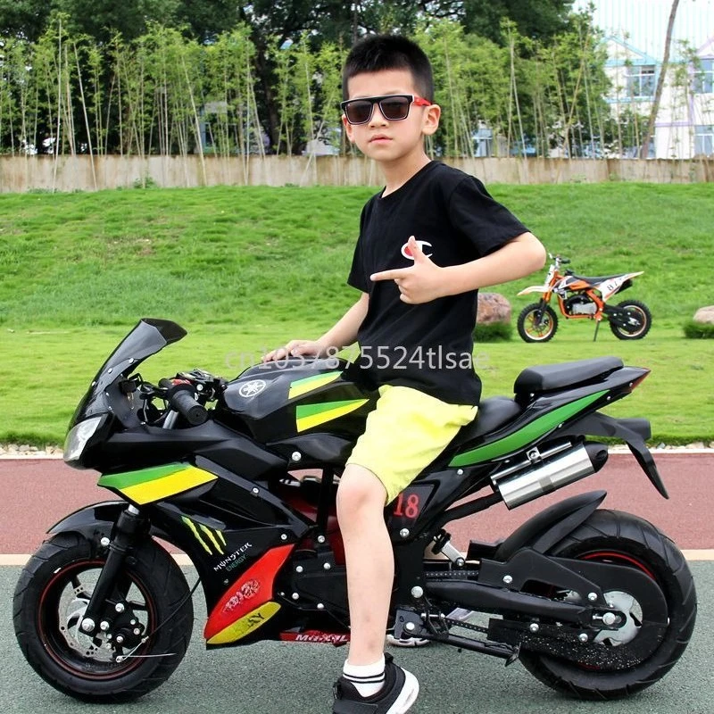 

49CC Mini Motorcycle Small Children's Locomotive Adult Small and Medium Sports Car Four Stroke
