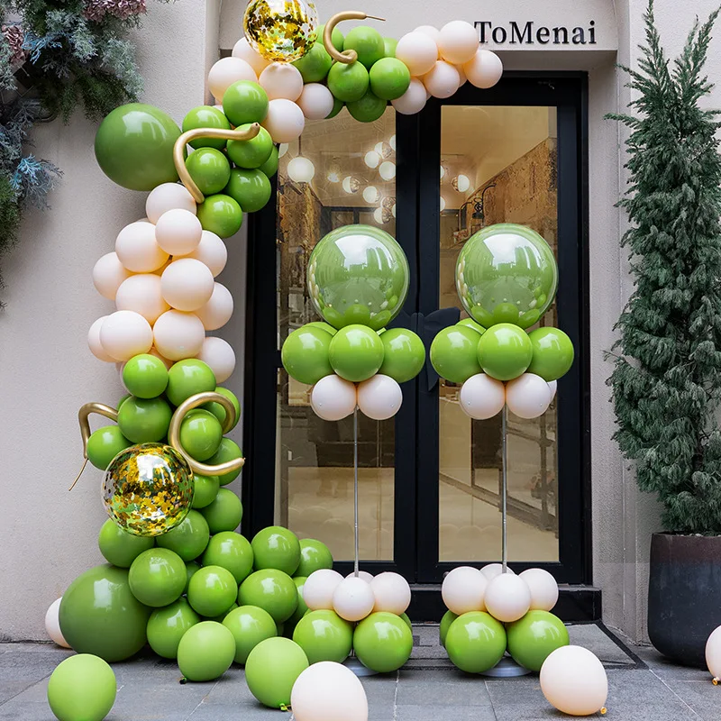

National Day Opening Anniversary Event Macaron Balloon Chain Column Decoration Guiding Scene Styling Balloons for Celebration