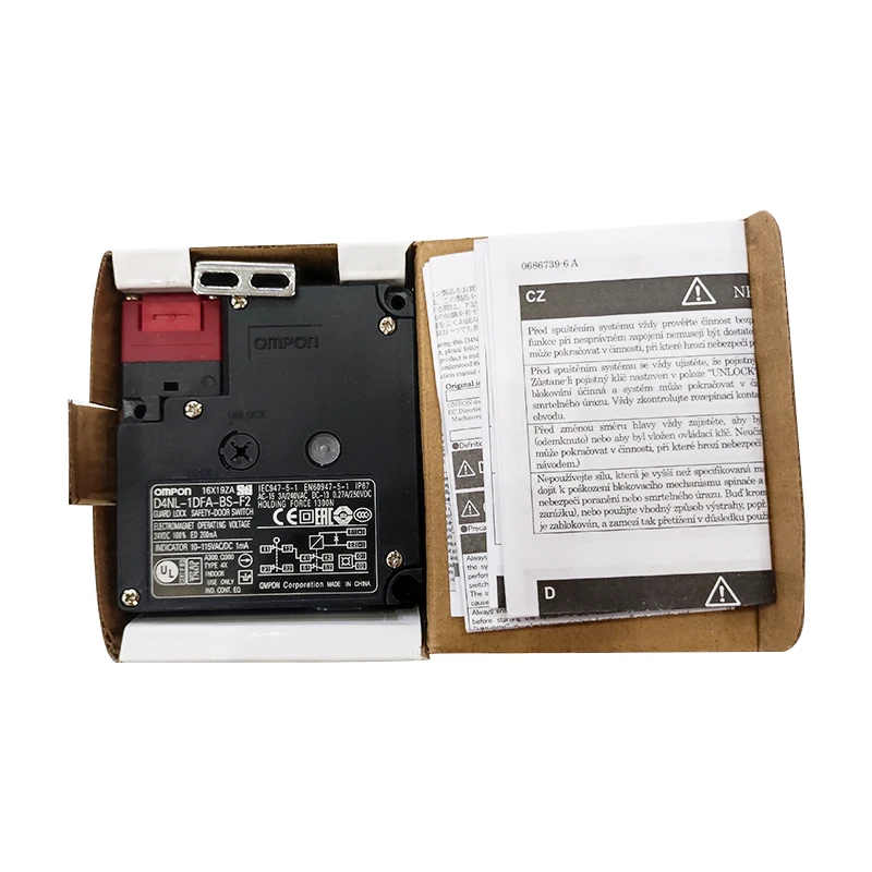 

D4NL-1DFA-BS-F2 OMPON Guard Lock Safety Door Switch