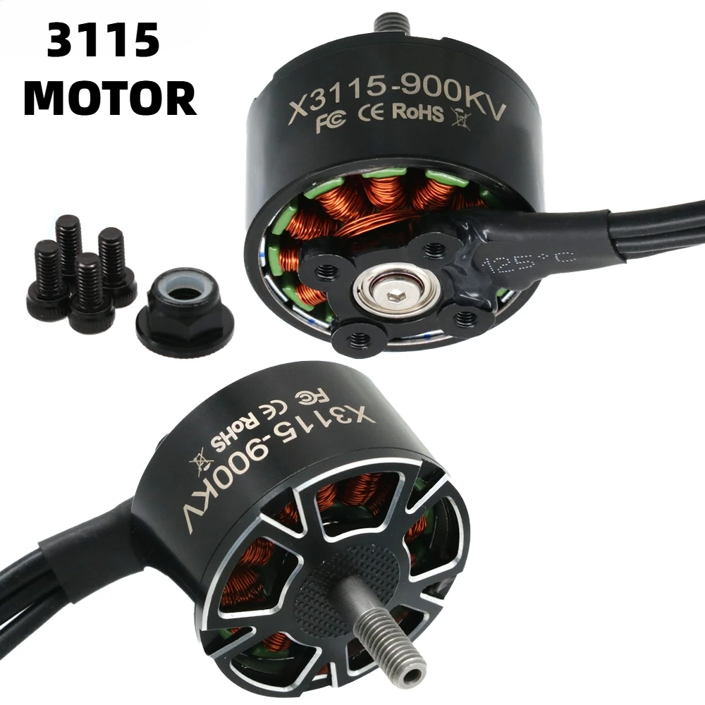 4pcs/lot X3115 3115 f3115 900KV 1050KV 1200KV 6S Brushless Motor for FPV Freestyle 9inch 10inch Long Range Cinelifter RC Drones