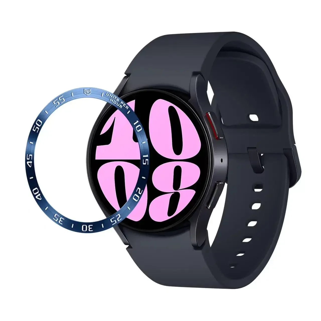 Metal Bezel For Samsung Galaxy Watch 6/5/4 40mm 44mm Time/Speed Scale Frame Protective Ring Watch 6 Classic 47mm 43mm 46mm 42mm