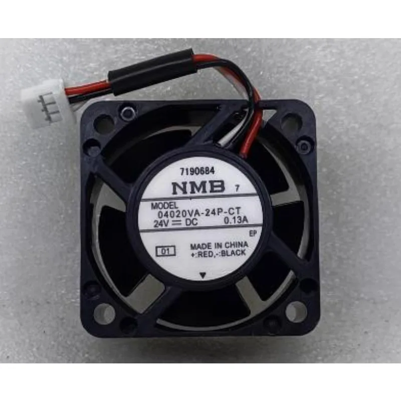 New Cooler Fan for NMB 04020VA-24P-CT/BL 24V 0.13A 4cm Frequency Converter Driven Fan 40*40*20mm