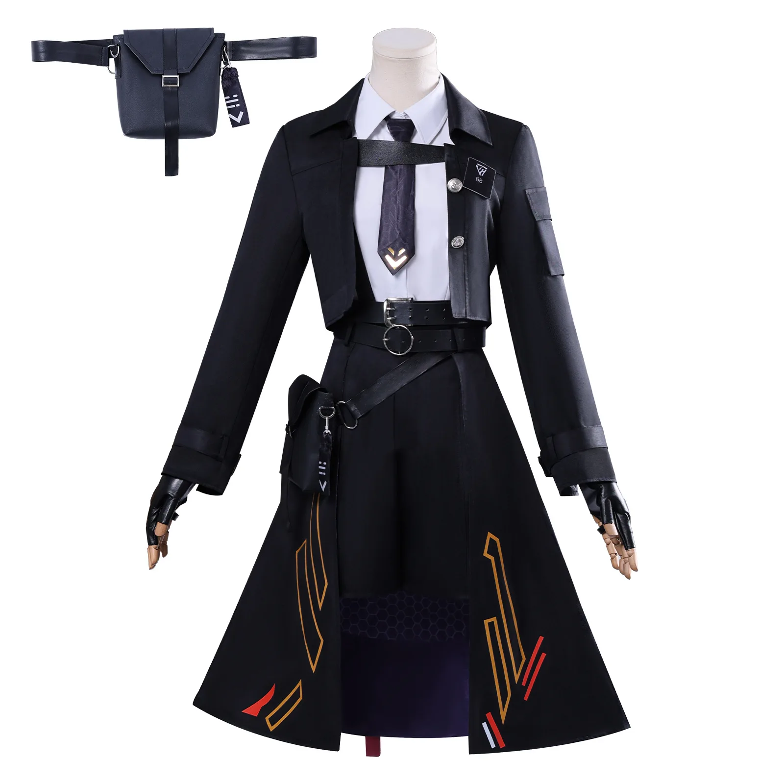 

Midnight Shadow Tactical Cosplay Set - Anime Battle Suit Costume | Sci-Fi Hunter Roleplay Gear | Complete Action Outfit