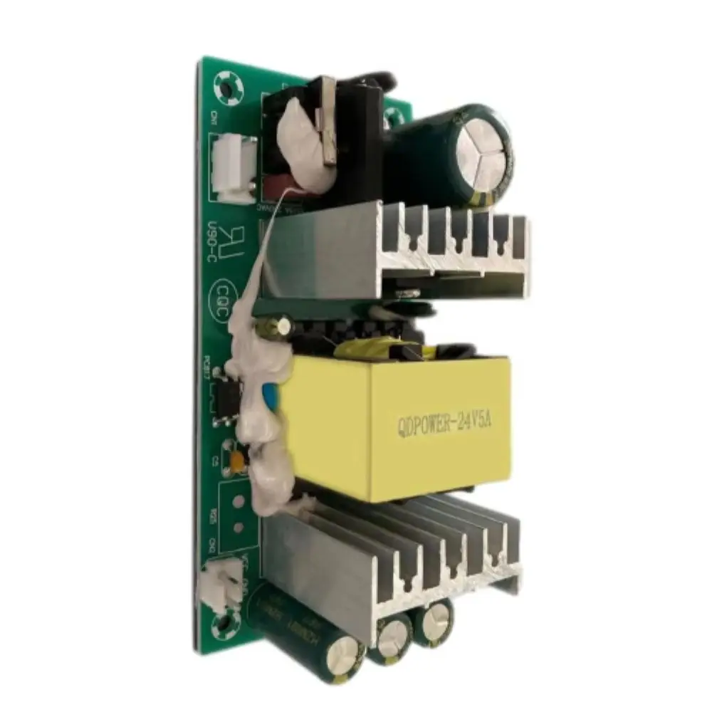 AC-DC Convertor AC100-240V To DC24V 5A Buck Power Supply Module 24V 5A Switching Power Supply Board 120W Power Module Raw Board
