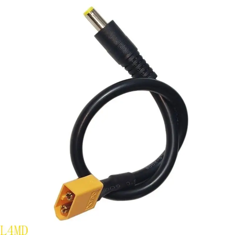 DC5521 to XT60 Adapter Cable Male XT60 Connector To DC5525 5521 5.5mm Thick Durability for High Current Power Cord