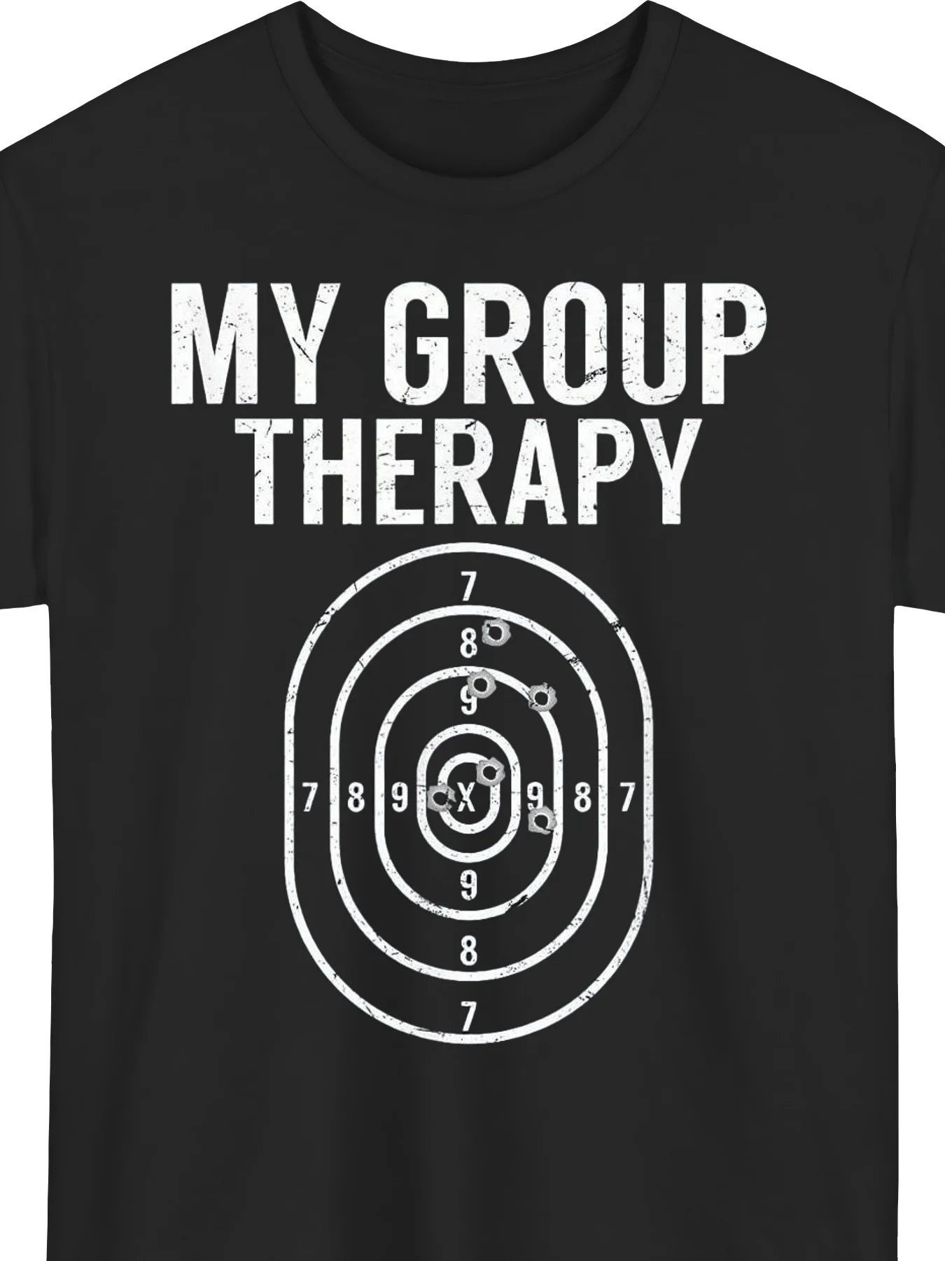 Gun Owner Group Casual Gift Fun Shooting Range Theme T-Shirt