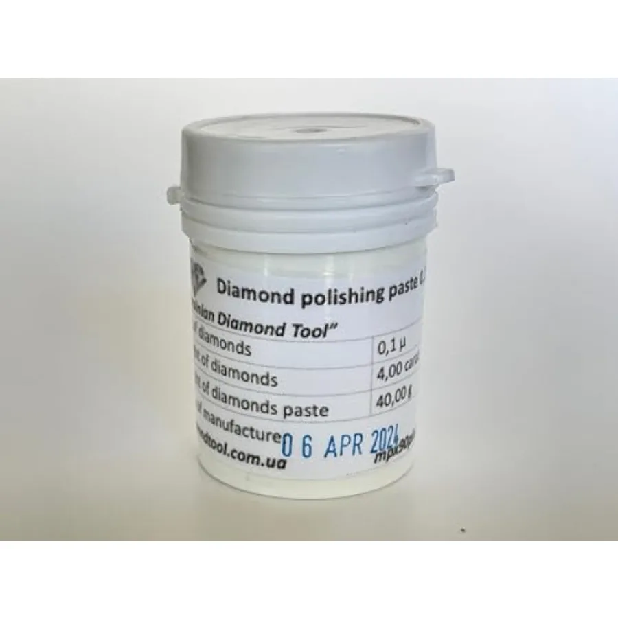 معجون تلميع الماس القائم على الزيت 0.1 ميكرون - 40 جرام جرة للمجوهرات والمعالجة الصناعية #1