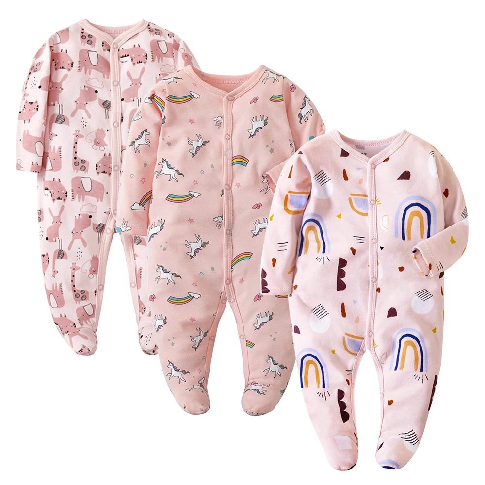 New Babies Girls Clothing Jumpsuit Newborn Baby Boys Romper Long Sleeve 3-12 Months Infant Clothes