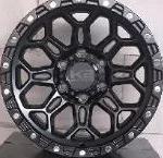 17 Inch Beadlock Off Road Alloy Wheels Black/Gunmetal/Bronze Mesh/Hexagon Style Multiple PCD 4x4 Pickup SUV Rims