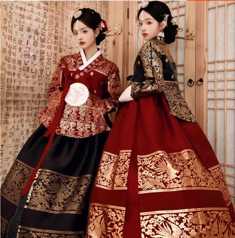 High End Korean Clothing, Korean Clothing, Female Adult Yanji Photography, Traditional Palace Dress