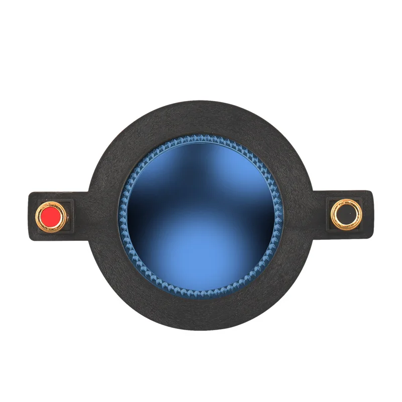 44.4 مللي متر ملف صوتي اختياري غشاء سلك مسطح مع عمود غشاء أزرق الأساسية مكبر الصوت الجمعية إصلاح أجزاء جودة صوت عالية