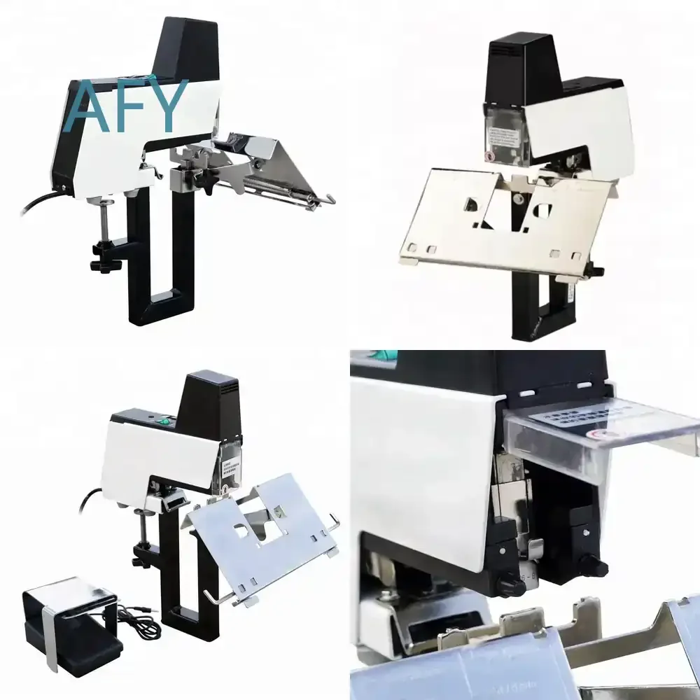 Electric Stapler Machine for BFT-106 for Book Binding Heavy Duty 50 Sheets Office Desktop Stapling Tool for Paper Binding