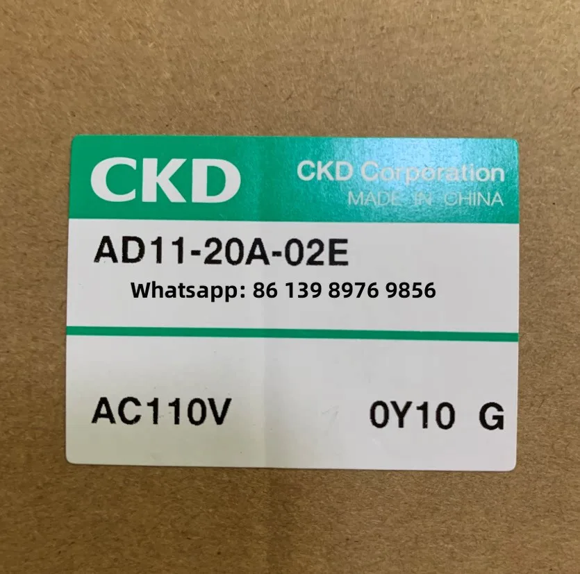 Original CKD Solenoid Valve Ad11-20A-03A-Ac100v Dc24v Ad11-25A-03A-Ac220v