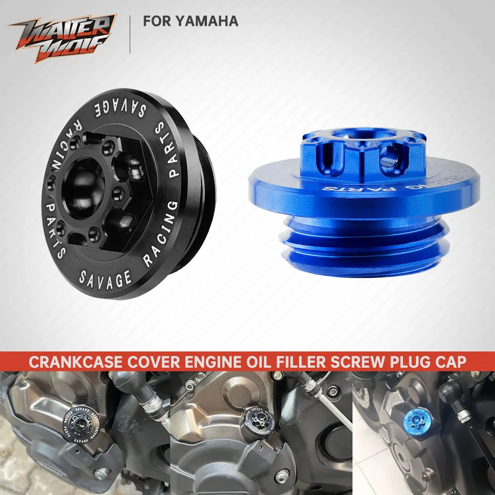 

Винт маслозаливной горловины для YAMAHA FZ6 N/S FZ8 FZ1 XJ6 XT660 XSR700 MT07 Tracer 7 700/GT YZFR7 Винты крышки заглушки двигателя мотоцикла