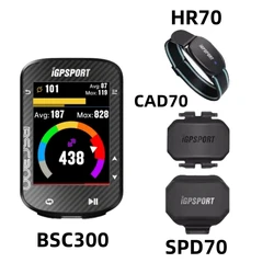 BSC300 BSC 300 Bike GPS Computer Cycling Wireless Speedometer Color Screen Map Navigation Offline Map Bicycle Odometer