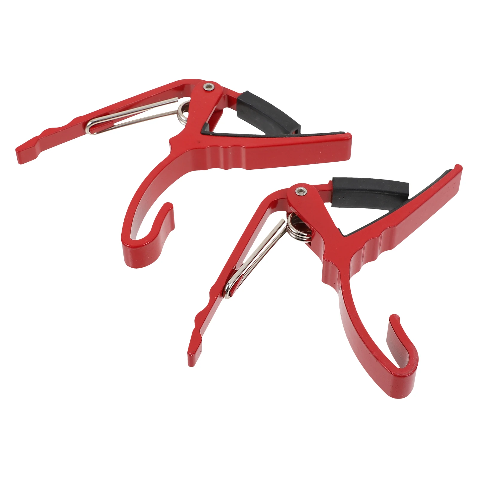 

2pcs Aluminum Alloy Guitar Capos For Electric Acoustic Guitar Ukulele Banjo Folk Mandolin Durable Beginner Tone