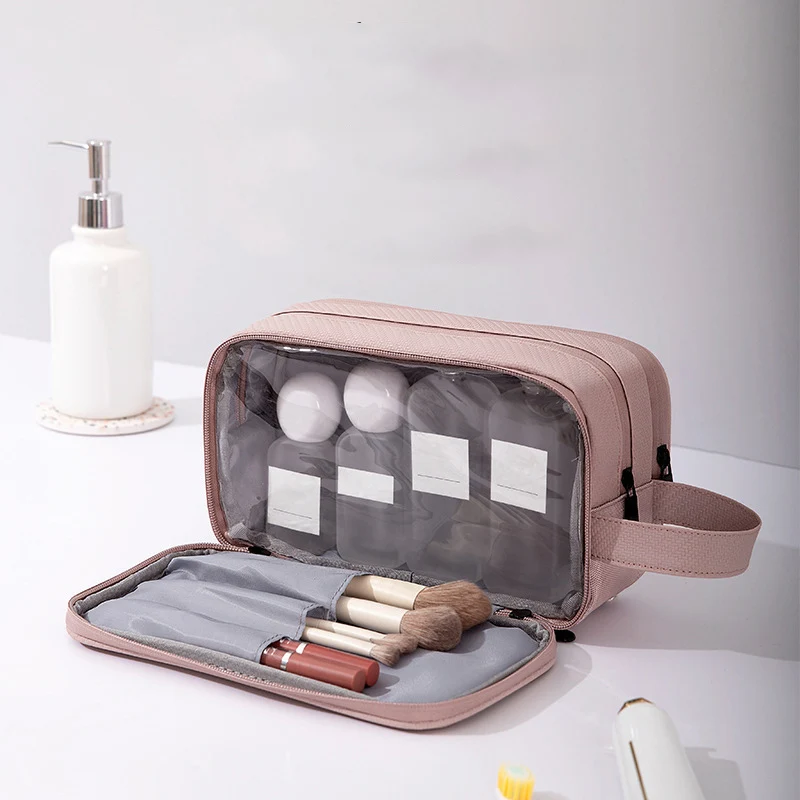 Borsa da toilette da appendere borsa da viaggio portatile impermeabile di grande capacità borsa cosmetica per uomo donna borsa per il lavaggio di