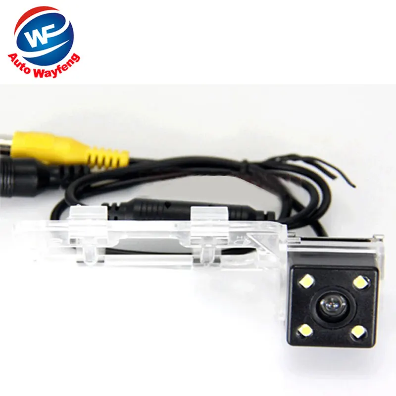 

Factory sell Nightvision 4 LED CCD waterproof Car Rear View Reverse backup Camera rearview reversing for Geely Emgrand EC7 2012