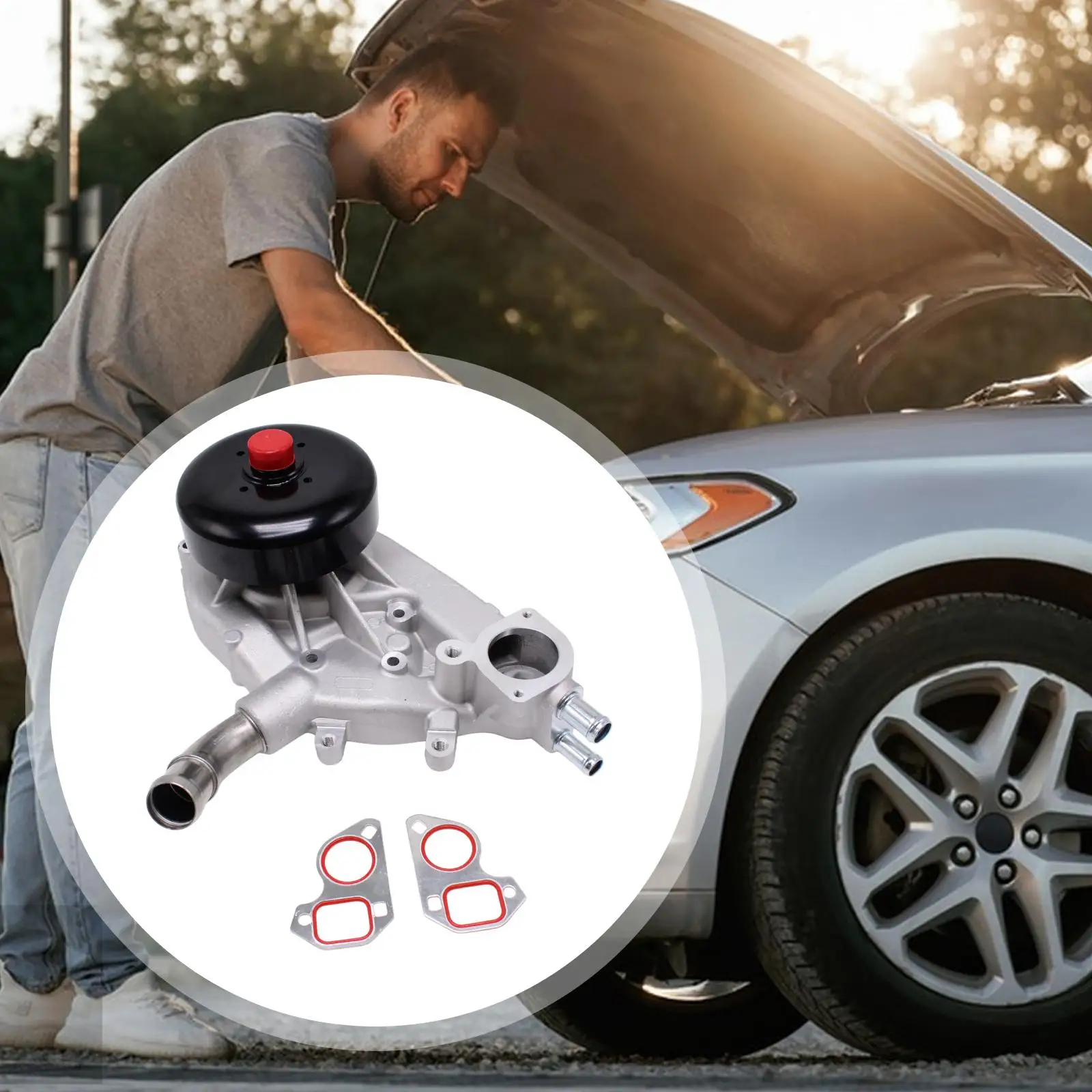 

High Performance Water Pump Metal Engine Replacement Automotive Cooling Car Parts for Chevrolet Silverado Suburban Tahoe