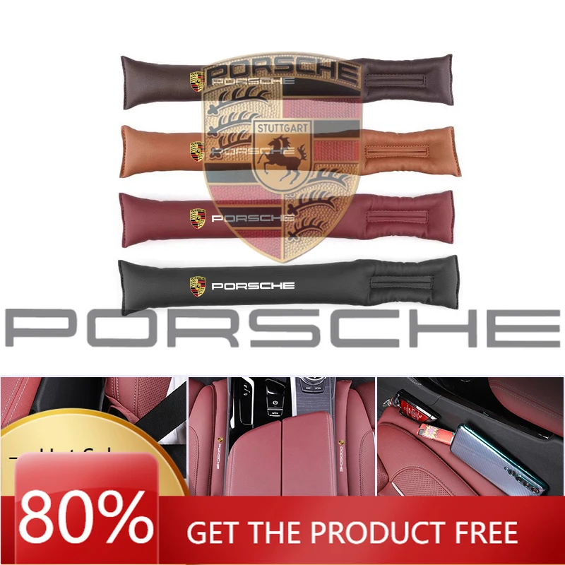 

Для Porsche Cayenne, Macan, Panamera, 918, 911: 1/2 шт. уплотнительная полоса для зазора автомобильного сиденья, защита от протечек, наполнитель для Porsche 911, 718, Cayenne