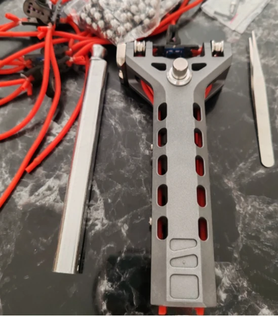 Carbon Fiber 3D Printed Automatic Loading Alloy CNC Metal Magazine Outdoor Powerful and Precise EDC Hunting Equipment