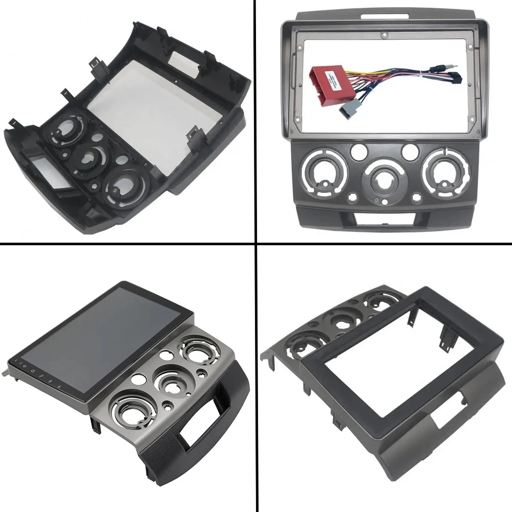 Car Radio Android 14 For FORD RANGER 2 EVEREST 2 For MAZDA BT-50 J97M 2006-2011 Bluetooth Touch Screen 5G Wifi GPS screen carpla