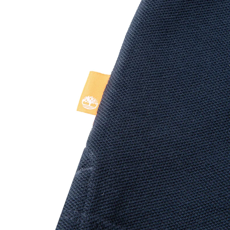 تمبرلاند قميص بولو الرجال الرياضة في الهواء الطلق فضفاض تنفس قصيرة الأكمام الأعمال التلبيب عادية القطن الخالص نصف كم تي شيرت A2Epm433